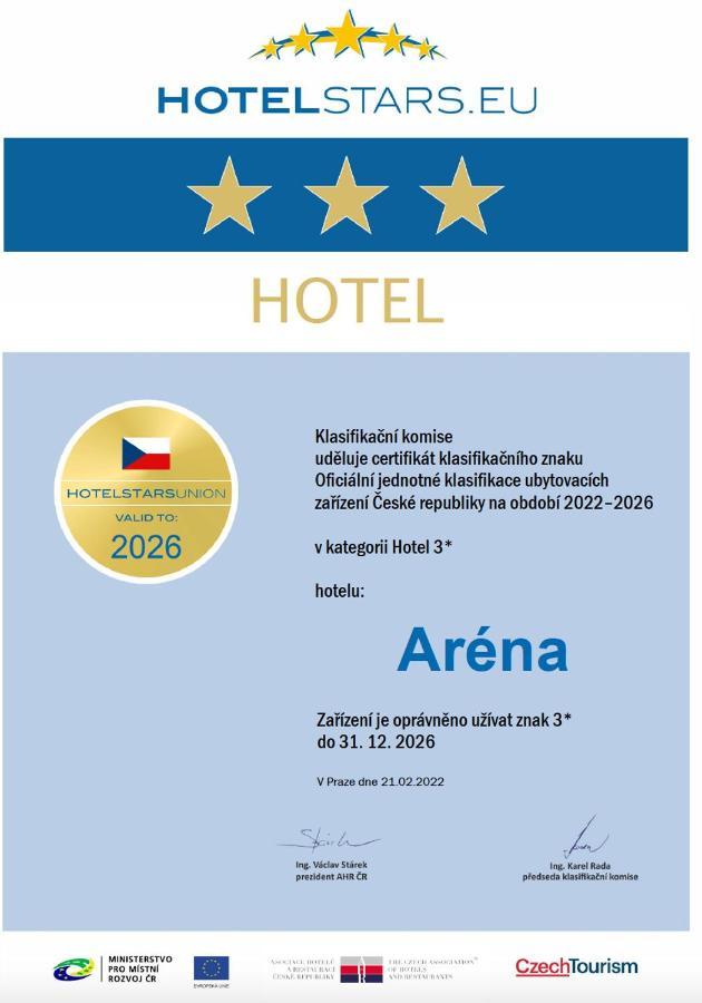 Hotel Arena Brumov Exterior foto